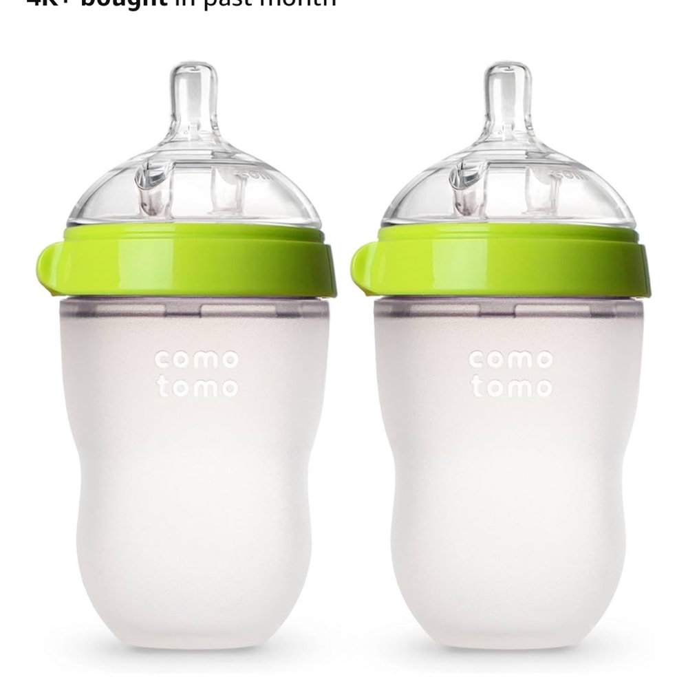 Comotomo Baby Bottles - Green